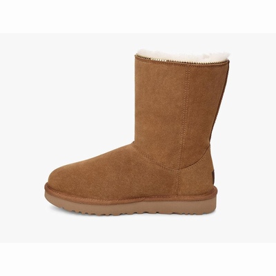 Botas UGG Classic Zip Mulher Marrom | PT-GKEMW